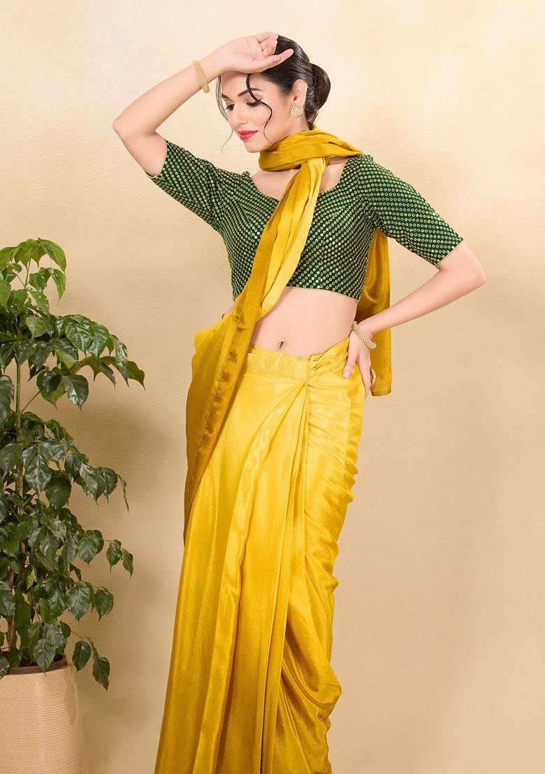 Women Sweetheart Neck Padded Saree Blouse