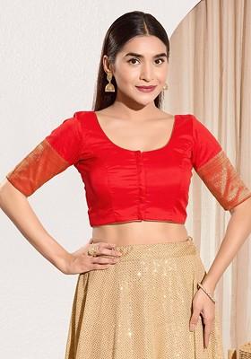 Woven Design Saree Blouse