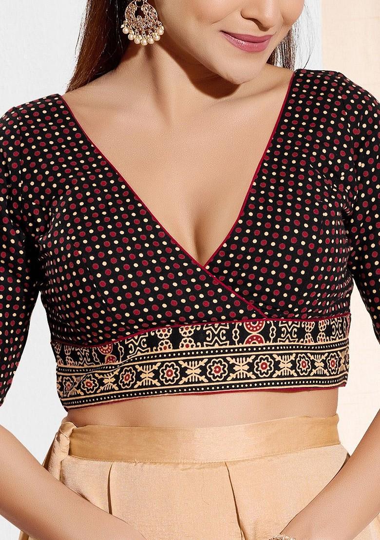 Woven Design Saree Blouse