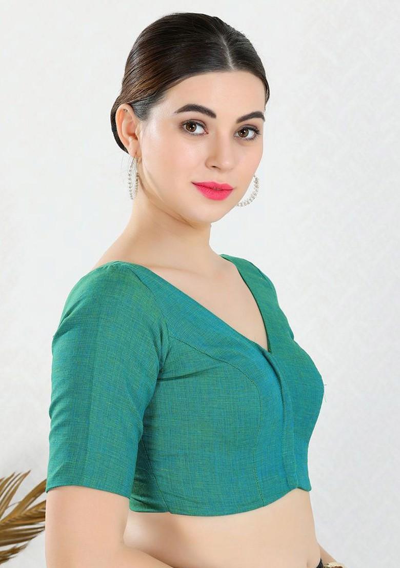 V Neck Saree Blouse
