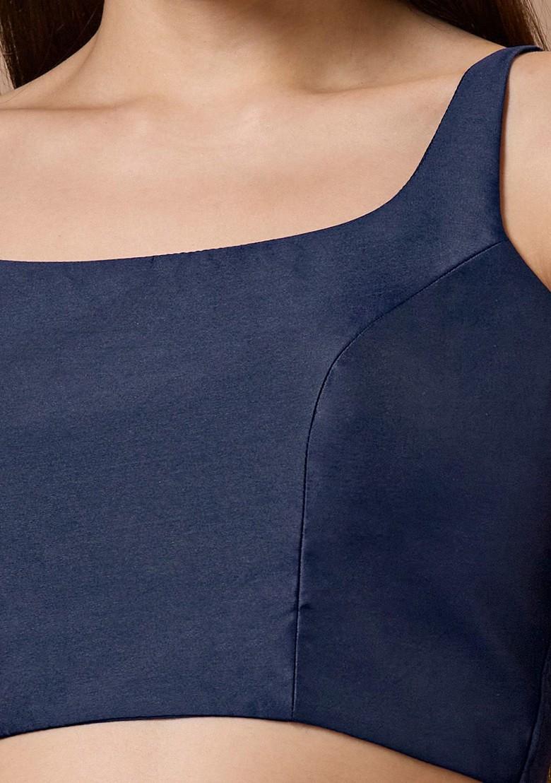 Women Square Neck Saree Blouse