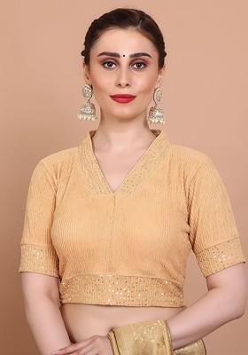 Embellished Stretchable Saree Blouse