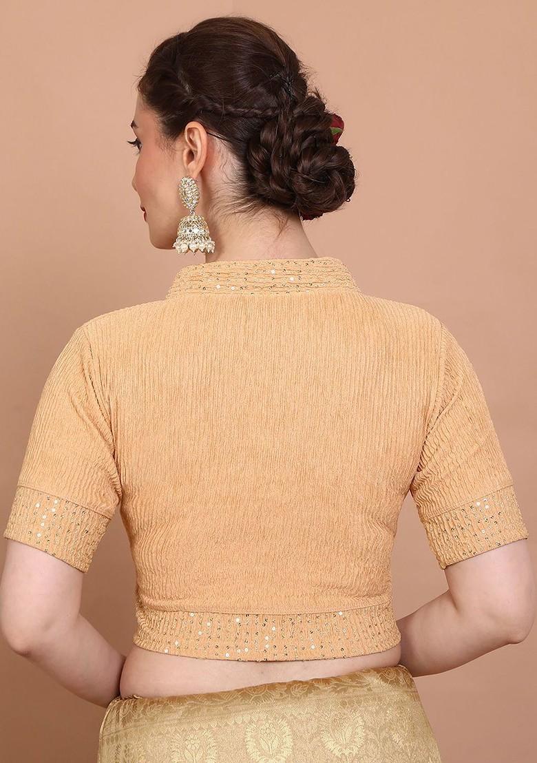 Embellished Stretchable Saree Blouse
