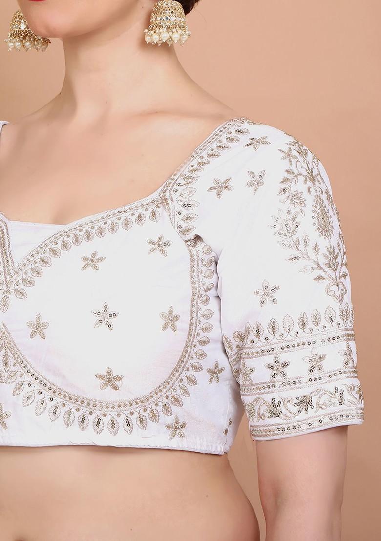 Embroidered Saree Blouse