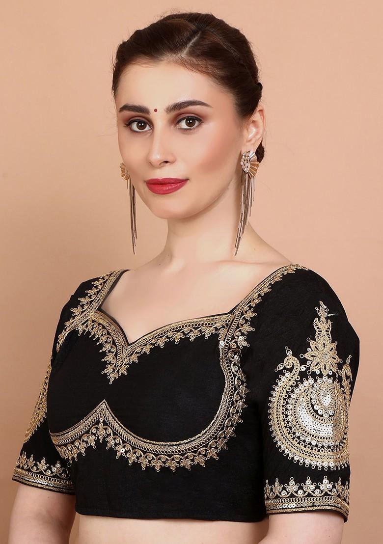 Embroidered Saree Blouse