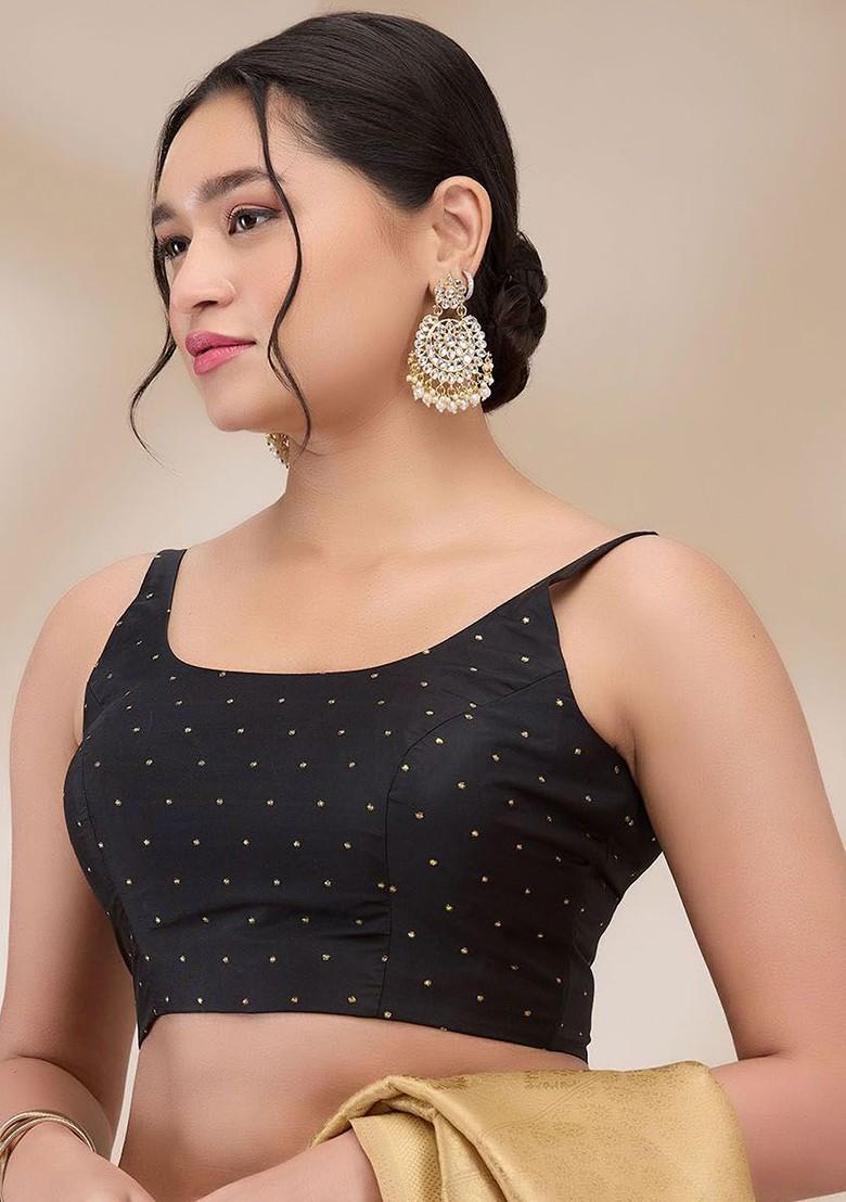 Printed Padded Saree Blouse