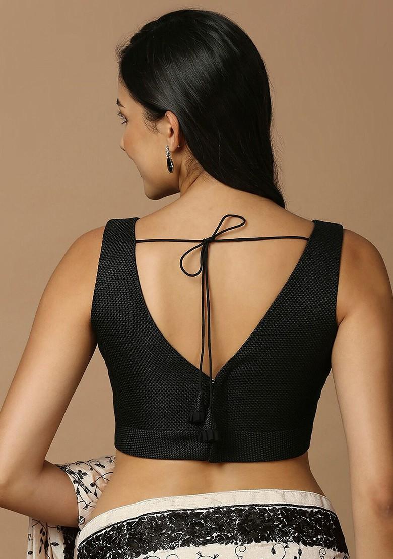 Self Design Silk Saree Blouse