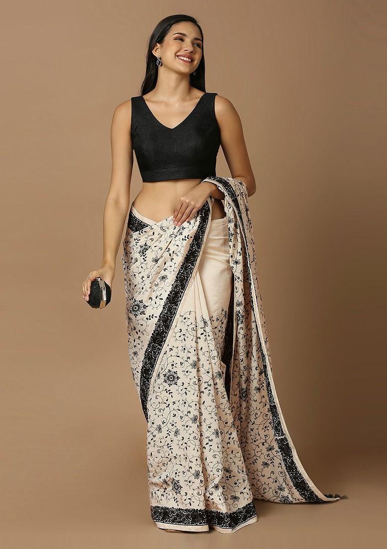 Self Design Silk Saree Blouse