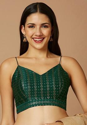 Women Embellished Saree Blouse