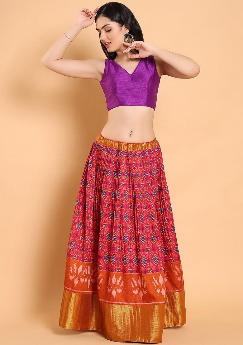 Sleeveless Readymade Dupion Silk Saree Blouse