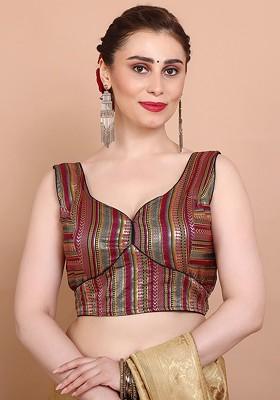 Woven Design Saree Blouse