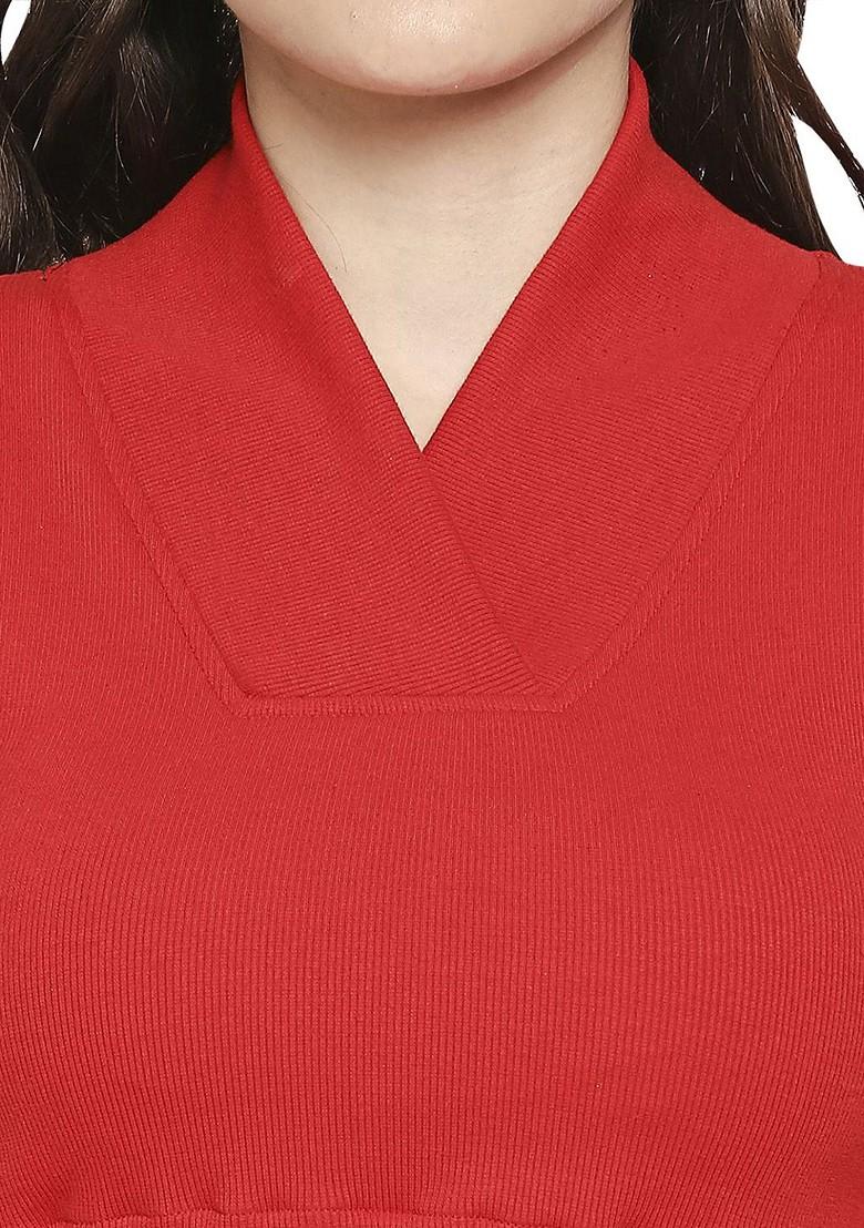 Knitted Stretchable Readymade Saree Blouse