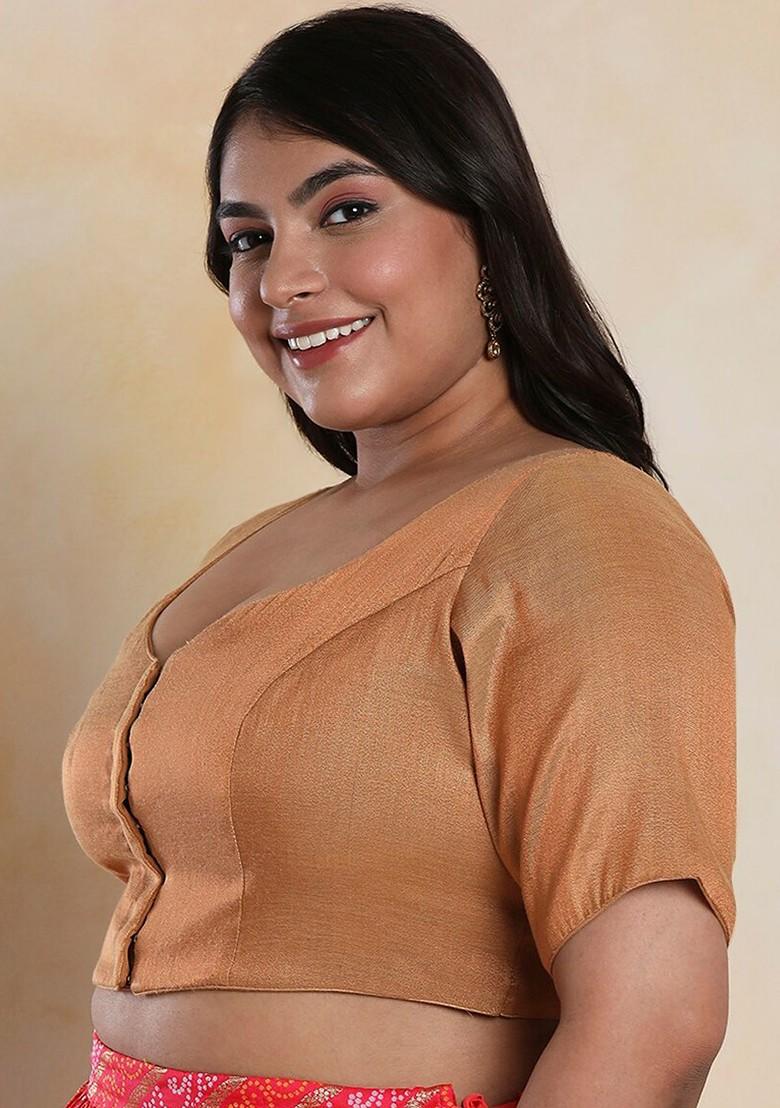 Shimmer Readymade Saree Blouse