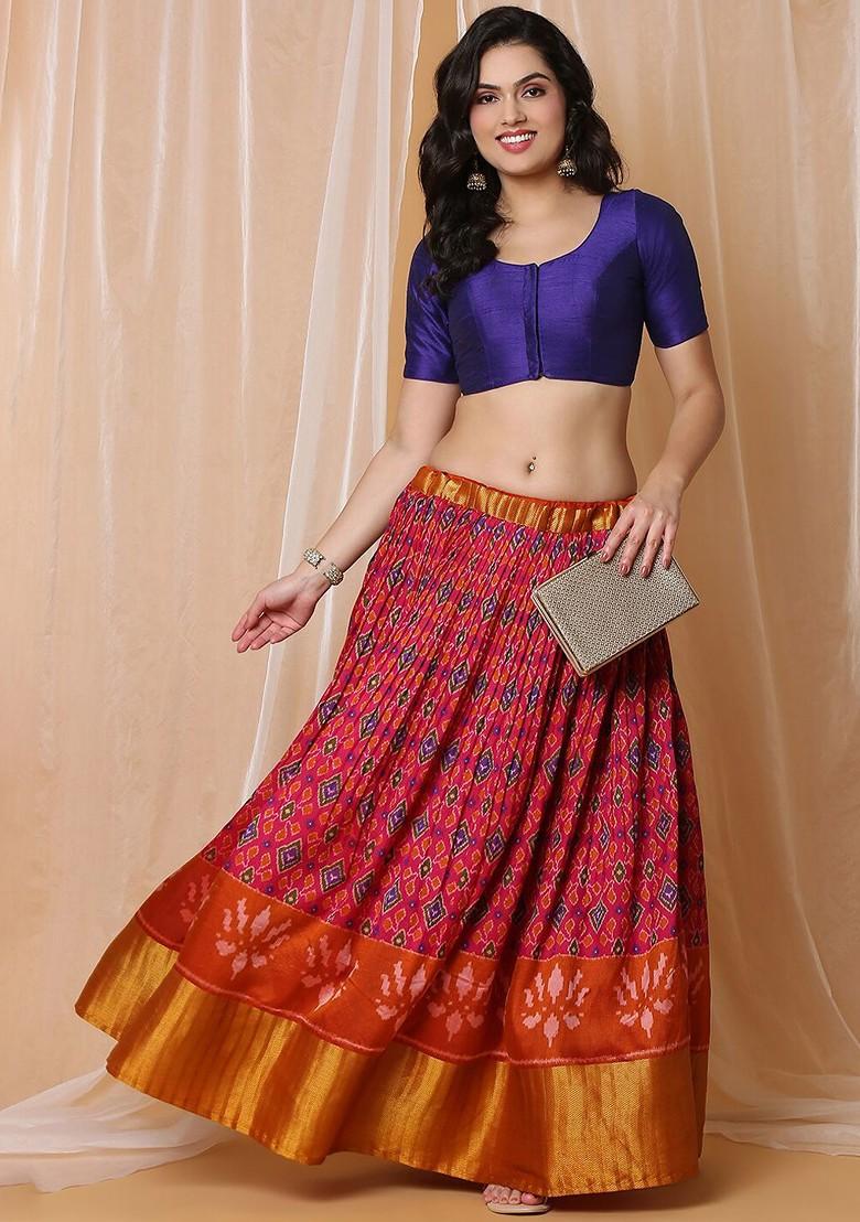 Mulberry Silk Readymade Saree Blouse