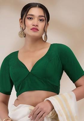 Sweetheart Neck Readymade Padded Saree Blouse