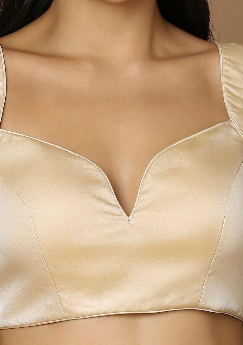 Sleeveless Silk Saree Blouse