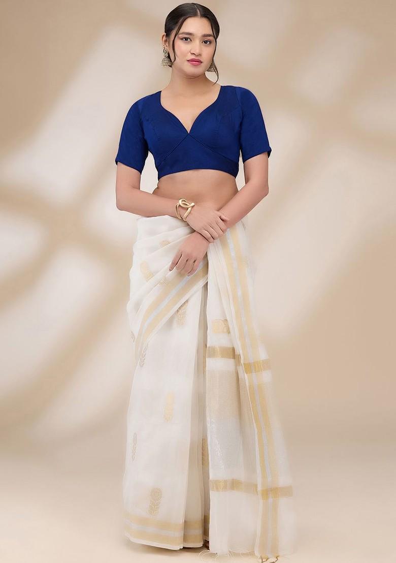 Sweetheart Neck Readymade Padded Saree Blouse