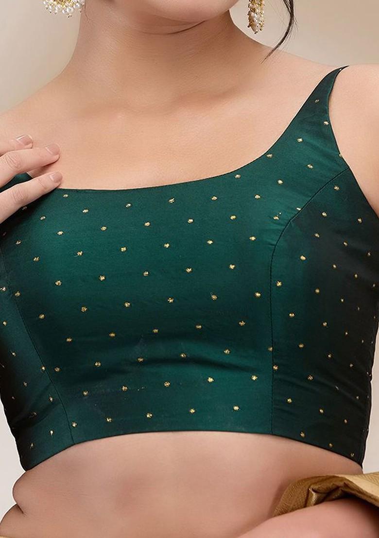 Printed Readymade Padded Saree Blouse