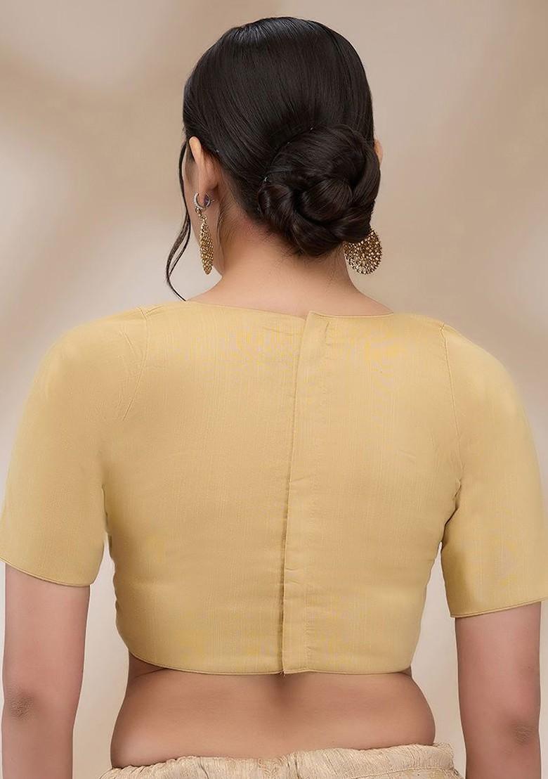 Sweetheart Neck Readymade Padded Saree Blouse