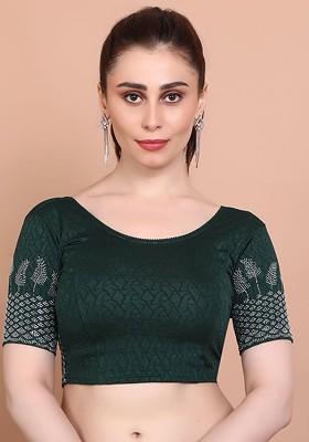 Embellished Stretchable Saree Blouse