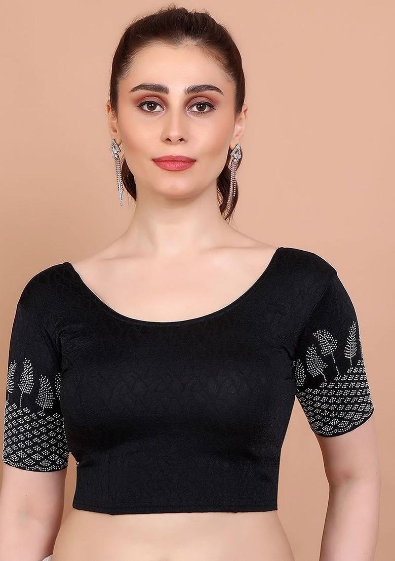 Embellished Stretchable Saree Blouse