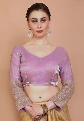 Embroidered Saree Blouse