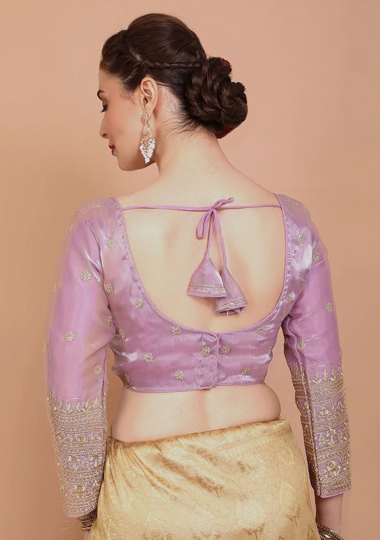 Embroidered Saree Blouse