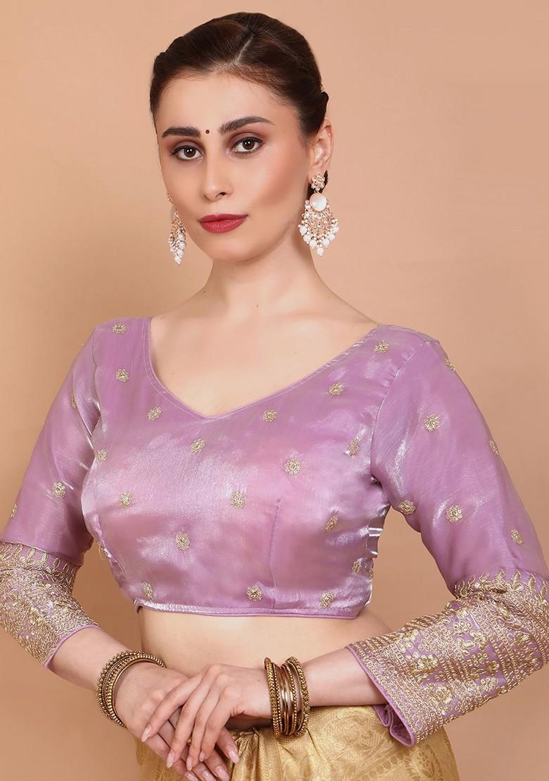 Embroidered Saree Blouse