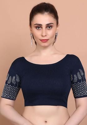 Embellished Stretchable Saree Blouse