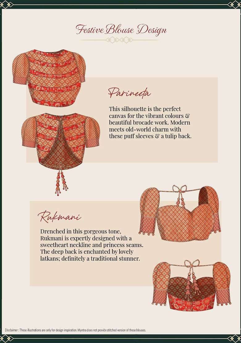 Red Embroidered Blended Saree Set for Diwali and Festive Wear - Indya