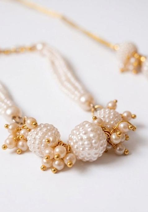 White Bhaiya Bhabhi Rakhi Set Of 2