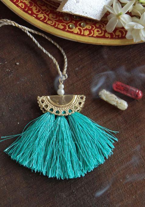 Golden Thread Rakhi Set Of 1