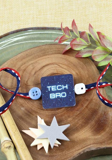 Blue Thread Rakhi Set Of 1