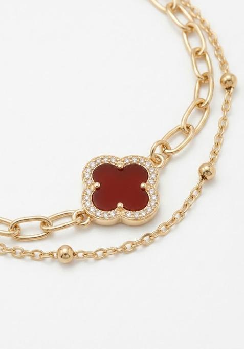 Golden Multistrand Rakhi Set Of 1