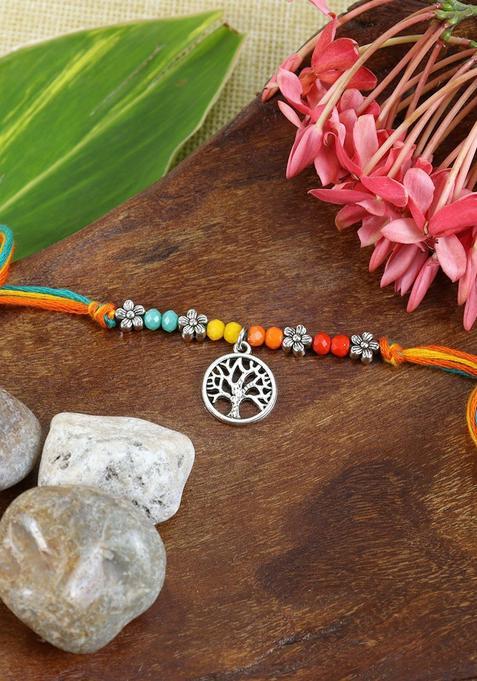 Blue Thread Rakhi Set Of 1