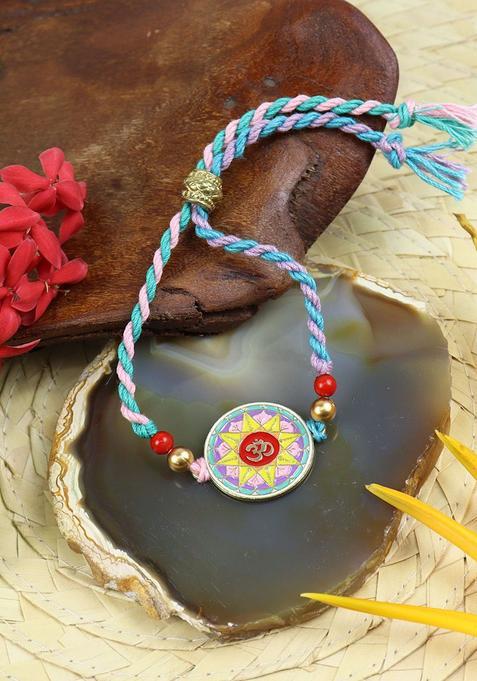 Blue Thread Rakhi Set Of 1