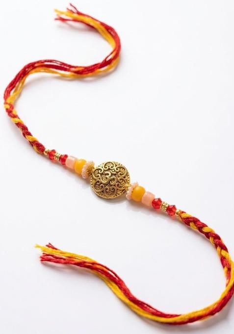 Multicolor Thread Rakhi Set Of 1