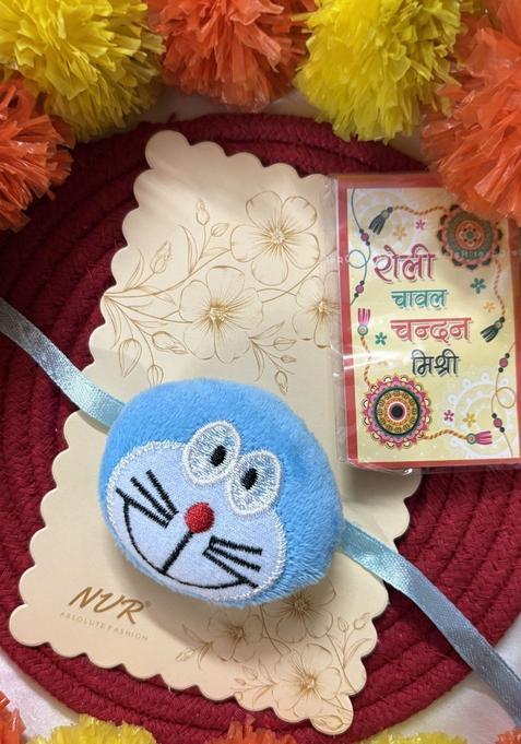 Blue Thread Rakhi Set Of 1