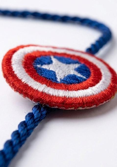 Blue Thread Rakhi Set Of 1