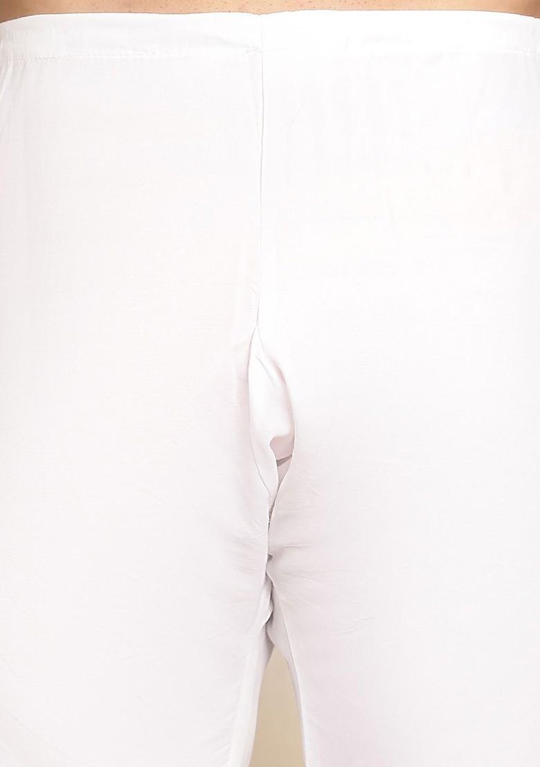 Yellow Ethnic Motifs Poly Blend Kurta Set For Men