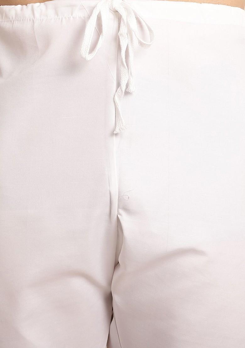 Sea Green Embroidered Cotton Kurta Set For Men