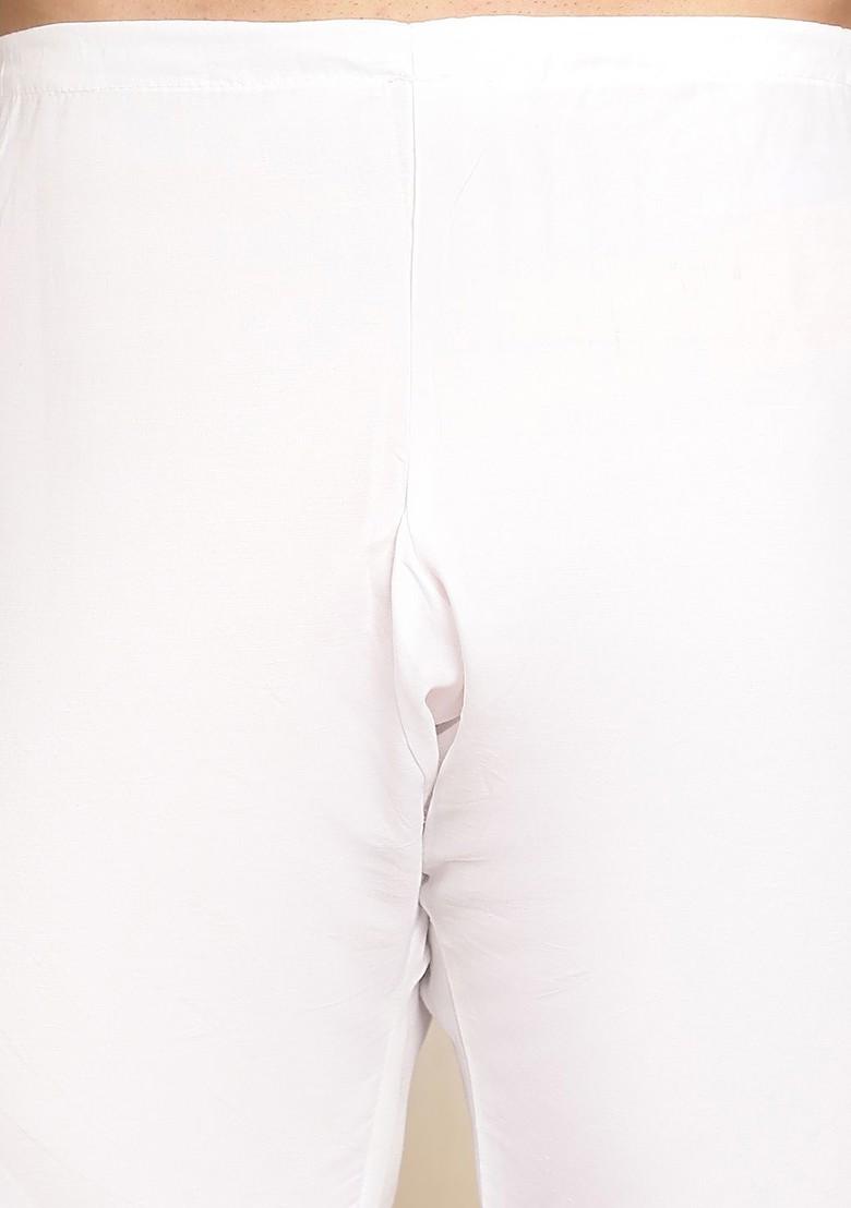 Black Embroidered Cotton Kurta Set For Men