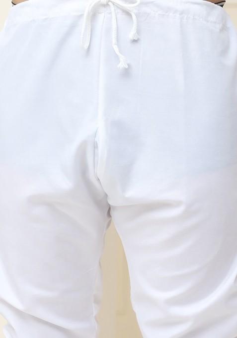 Multi Printed Poly Blend Kurta Set For Men