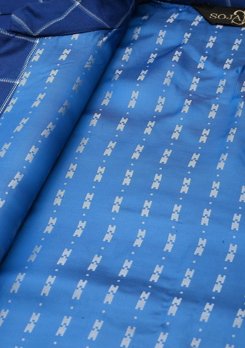 Pink Solid Poly Blend Kurta Set For Men