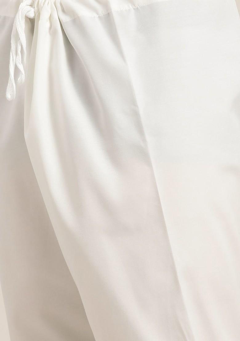 Sea Green Floral Print Poly Blend Kurta Set For Men