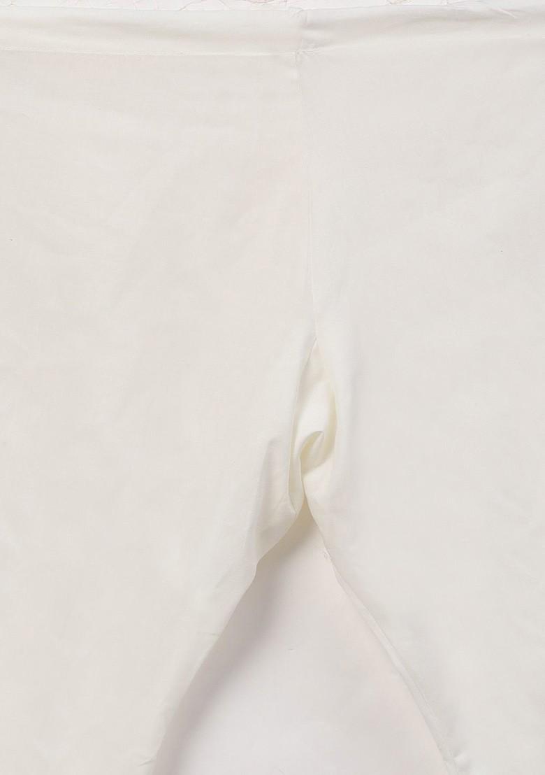 Peach Solid Poly Blend Kurta Set For Men