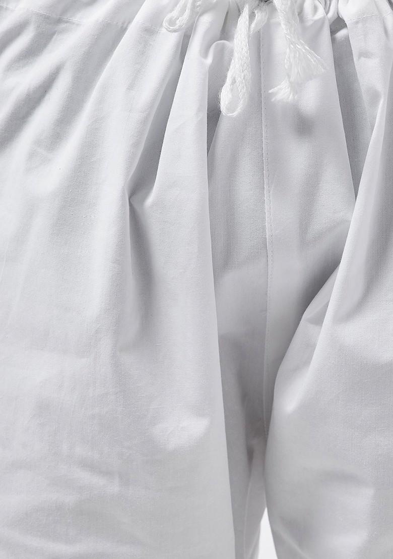 Green Solid Poly Blend Kurta Set For Men