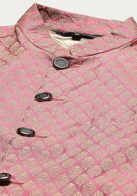 White Chikankari Cotton Kurta Set For Men