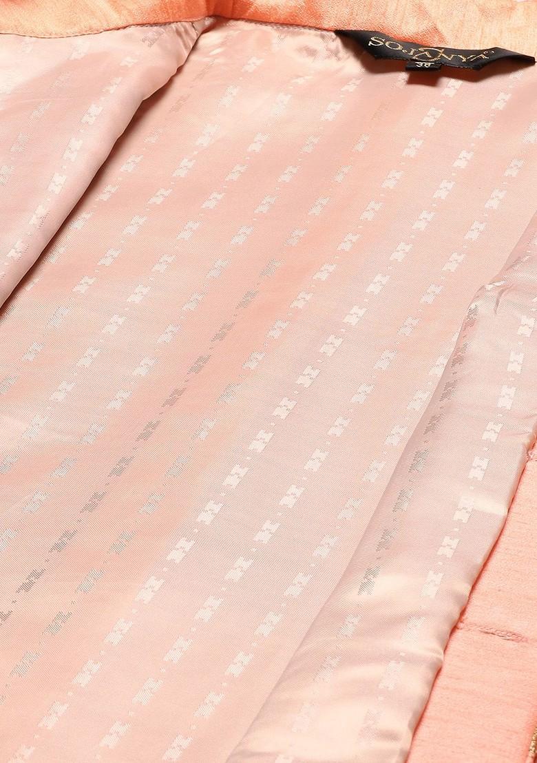 Cream Chikankari Cotton Kurta Set For Men