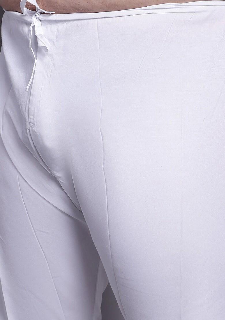 Maroon Printed Cotton Kurta Set For Men